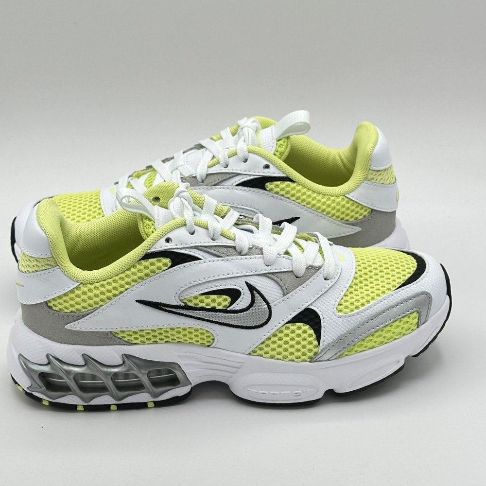 Women's Nike Zoom Air Fire White Light Lemon Twist CW3876-102 Sz 6.5 - Picture 5 of 11